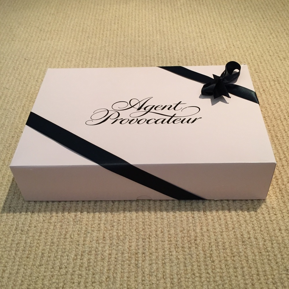 Agent Provocateur box with ribbon